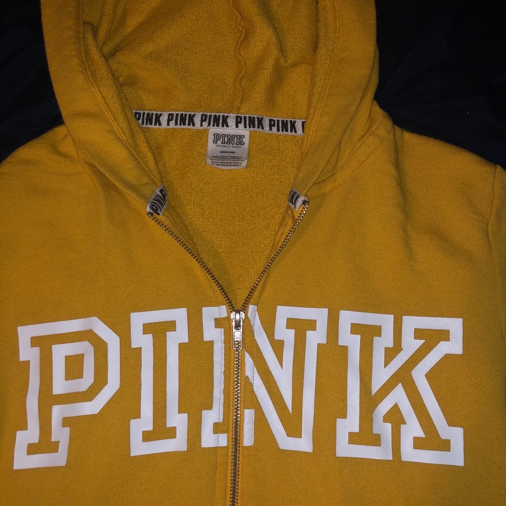 VS PINK FULL-ZIP JACKET